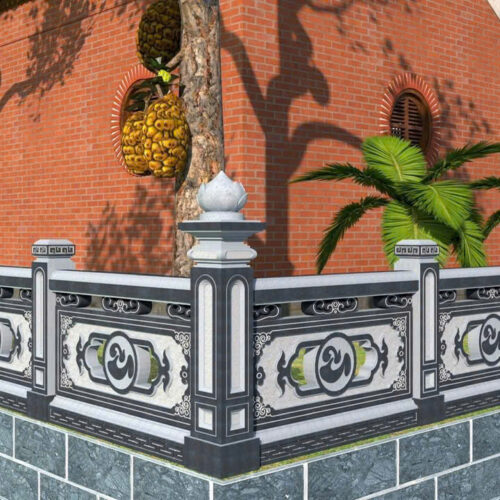 Lan Can Đá - LCD06