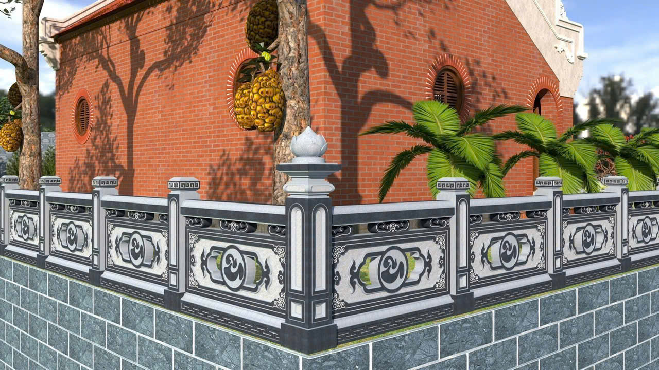 Lan Can Đá - LCD06