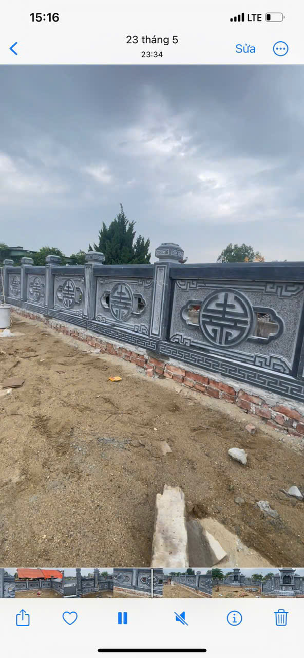 Lan Can Đá - LCD25